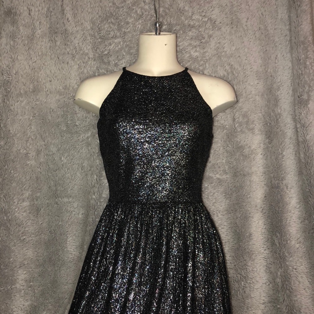 Beautiful shiny Aqua dress